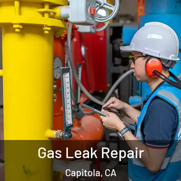  Gas Leak Repair Capitola, CA