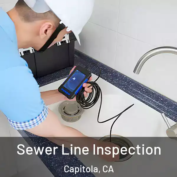  Sewer Line Inspection Capitola, CA