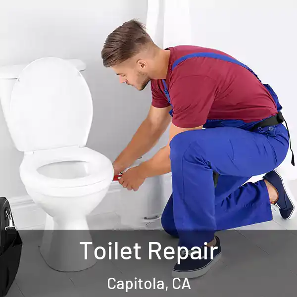 Toilet Repair Capitola, CA