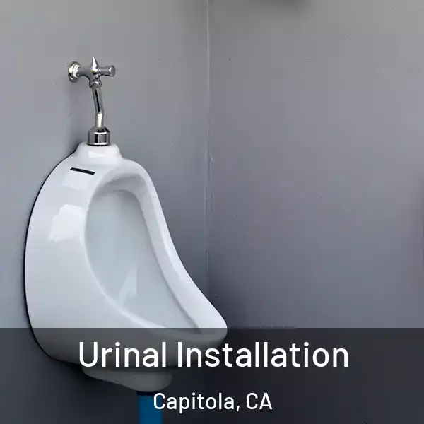  Urinal Installation Capitola, CA