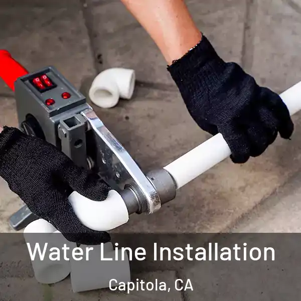  Water Line Installation Capitola, CA
